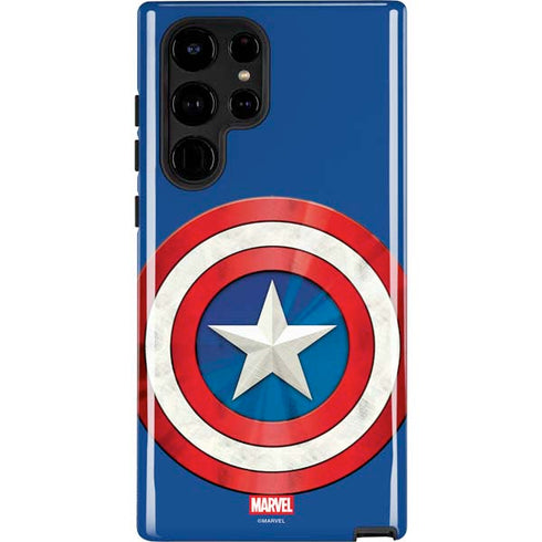 Marvel Captain America Shield Galaxy S24 Ultra Impact Case