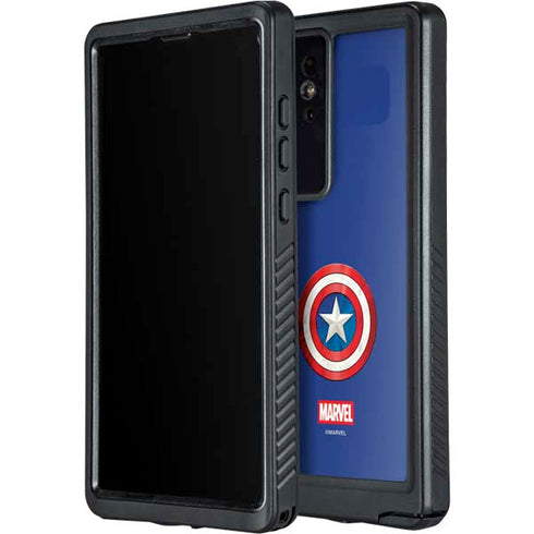 Marvel Captain America Shield Galaxy S24 Ultra Waterproof Case