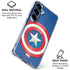Marvel Captain America Shield Galaxy S25 Plus Clear Case