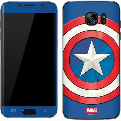 Marvel Captain America Shield Galaxy S7 Skin
