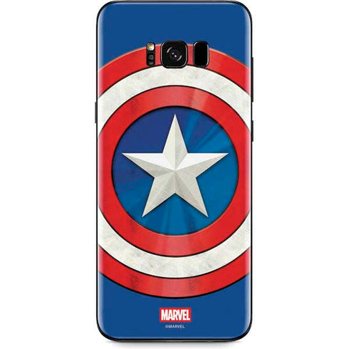 Marvel Captain America Shield Galaxy S8 Plus Skin