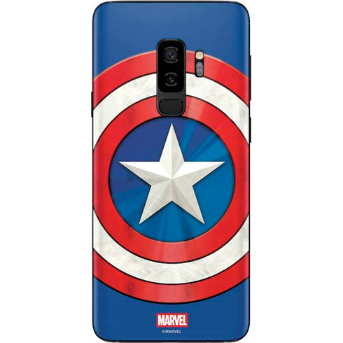 Marvel Captain America Shield Galaxy S9 Plus Skin