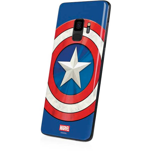 Marvel Captain America Shield Galaxy S9 Skin
