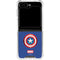 Marvel Captain America Shield Galaxy Z Flip5 5G Clear Case