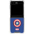 Marvel Captain America Shield Galaxy Z Flip5 5G Clear Case