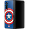 Marvel Captain America Shield Galaxy Z Fold3 5G Skin