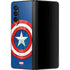 Marvel Captain America Shield Galaxy Z Fold3 5G Skin