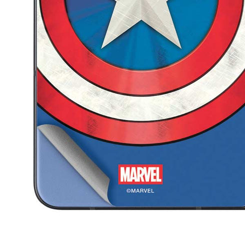Marvel Captain America Shield Galaxy Z Fold5 5G Skin
