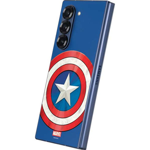 Marvel Captain America Shield Galaxy Z Fold6 Skin