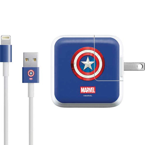 Marvel Captain America Shield iPad Charger (10W USB) Skin