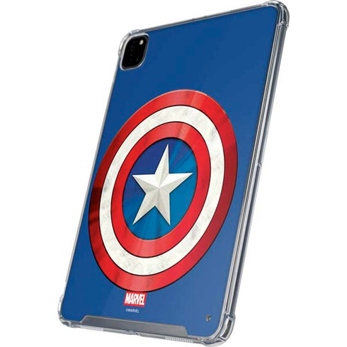 Marvel Captain America Shield iPad Pro 12.9in (2020) Clear Case
