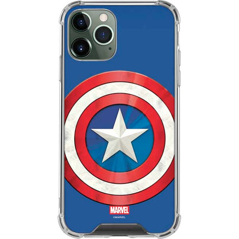 Marvel Captain America Shield iPhone 11 Pro Max Clear Case