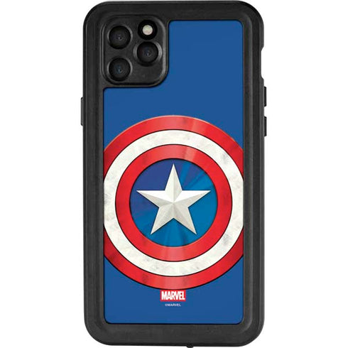 Marvel Captain America Shield iPhone 11 Pro Max Waterproof Case