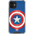 Marvel Captain America Shield iPhone 12 Clear Case