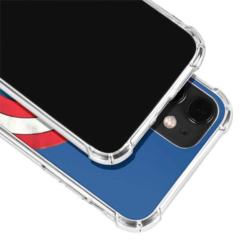 Marvel Captain America Shield iPhone 12 Clear Case