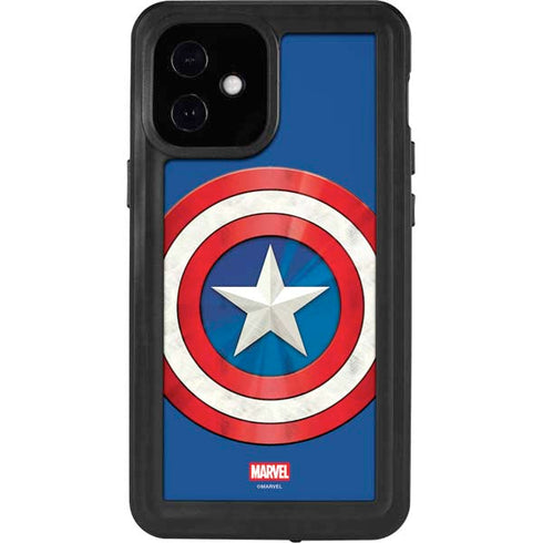 Marvel Captain America Shield iPhone 12 Mini Waterproof Case