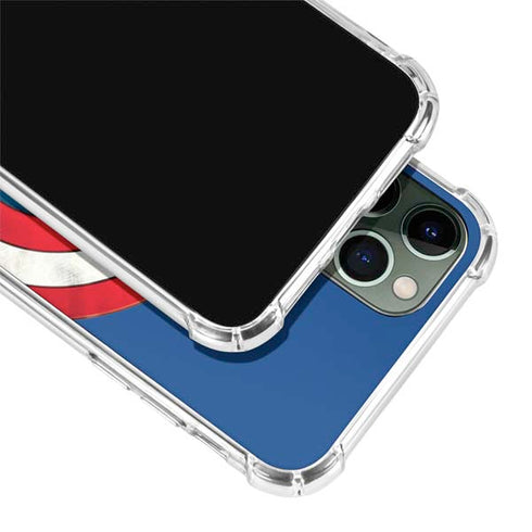 Marvel Captain America Shield iPhone 12 Pro Clear Case