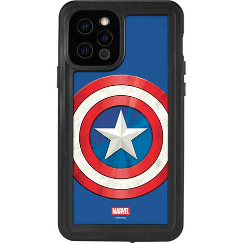 Marvel Captain America Shield iPhone 12 Pro Waterproof Case