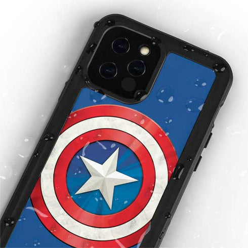 Marvel Captain America Shield iPhone 12 Pro Waterproof Case