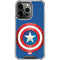 Marvel Captain America Shield iPhone 14 Pro Clear Case
