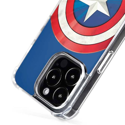 Marvel Captain America Shield iPhone 14 Pro MagSafe Case