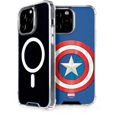 Marvel Captain America Shield iPhone 14 Pro Max MagSafe Case