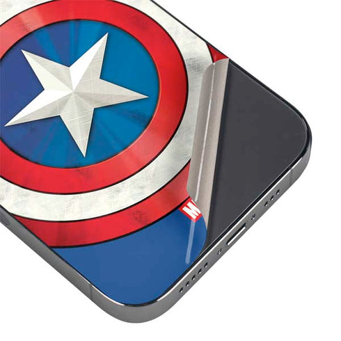 Marvel Captain America Shield iPhone 14 Pro Max Skin
