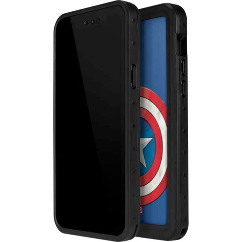 Marvel Captain America Shield iPhone 14 Pro Max Waterproof Case