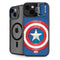 Marvel Captain America Shield iPhone 15 Kickstand Case