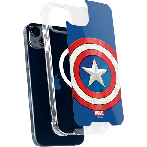 Marvel Captain America Shield iPhone 15 MagSafe Case