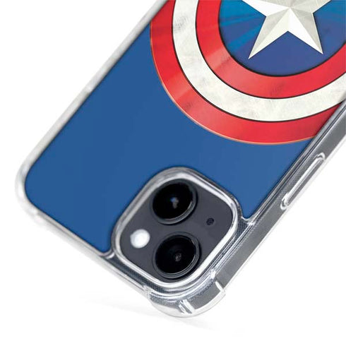 Marvel Captain America Shield iPhone 15 MagSafe Case