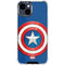Marvel Captain America Shield iPhone 15 Plus Clear Case