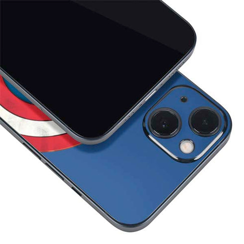 Marvel Captain America Shield iPhone 15 Plus Skin