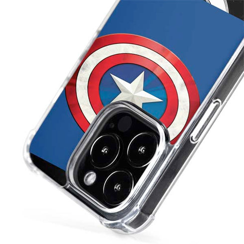 Marvel Captain America Shield iPhone 15 Pro MagSafe Case