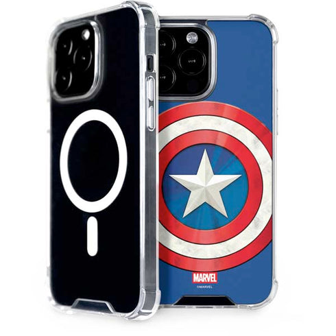 Marvel Captain America Shield iPhone 15 Pro Max MagSafe Case