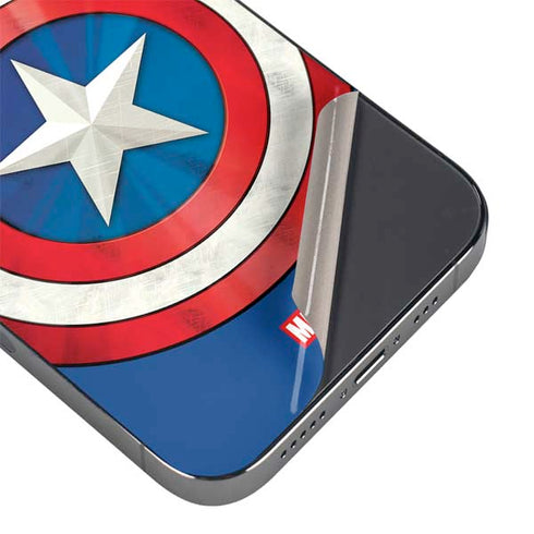 Marvel Captain America Shield iPhone 15 Pro Skin