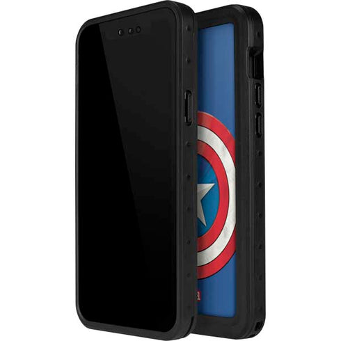 Marvel Captain America Shield iPhone 15 Pro Waterproof Case