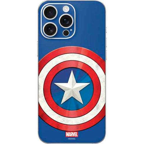 Marvel Captain America Shield iPhone 16 Pro Max Skin