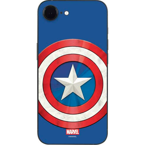 Marvel Captain America Shield iPhone 16e Skin