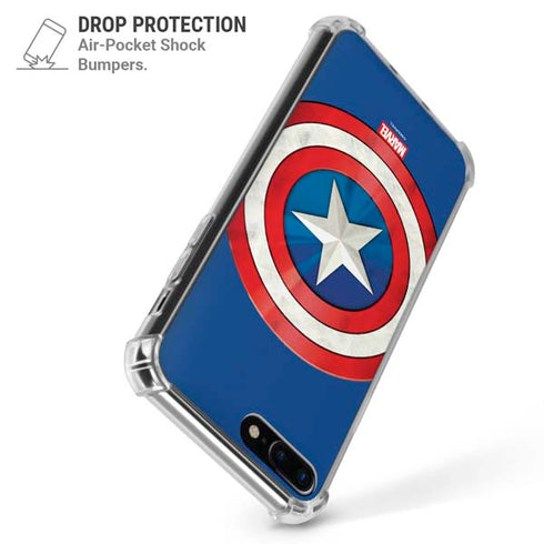Marvel Captain America Shield iPhone 7/8 Plus Clear Case