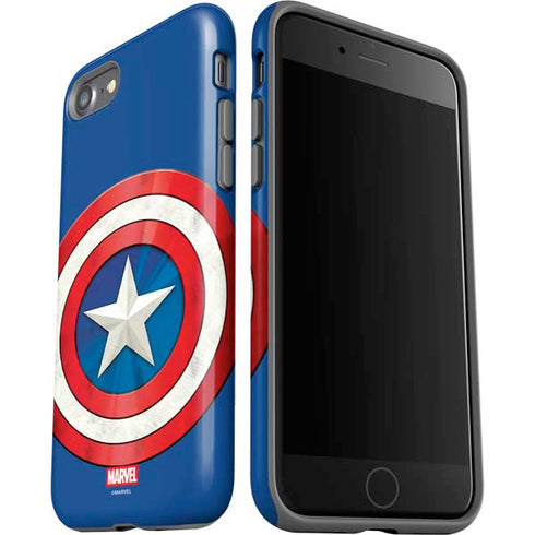 Marvel Captain America Shield iPhone SE (2nd & 3rd Gen) Pro Case