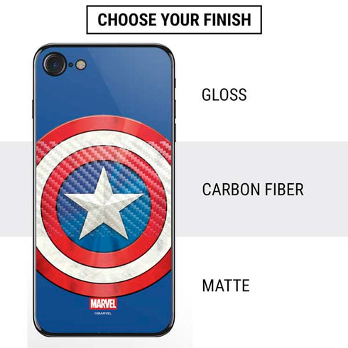 Marvel Captain America Shield iPhone SE (2nd & 3rd Gen) Skin
