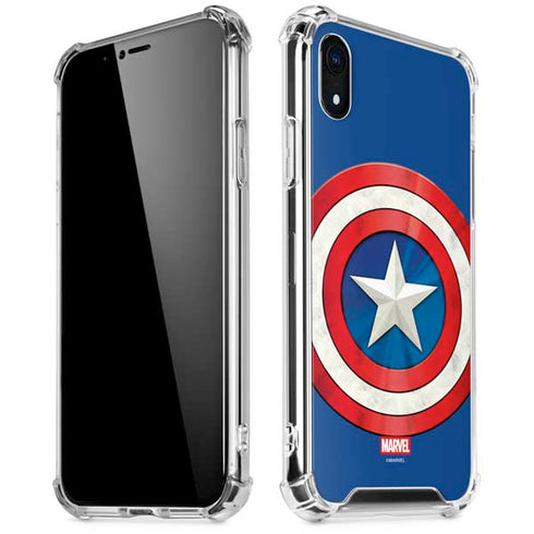 Marvel Captain America Shield iPhone XR Clear Case