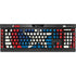 Marvel Captain America Shield K95 RGB PLATINUM Mechanical Gaming Keyboard Skin