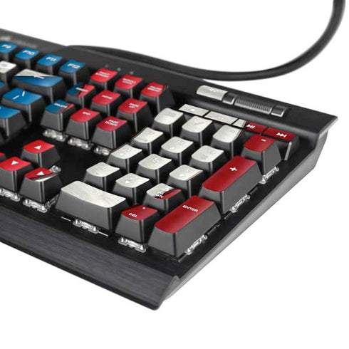 Marvel Captain America Shield K95 RGB PLATINUM Mechanical Gaming Keyboard Skin