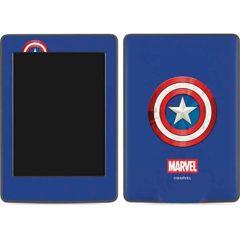 Marvel Captain America Shield Amazon Kindle Skin