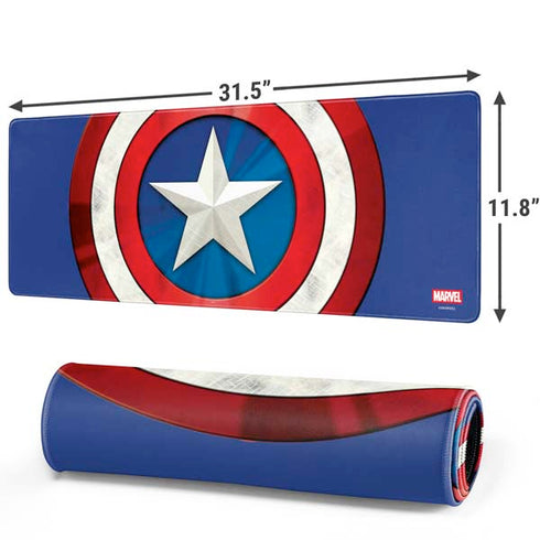 Marvel Captain America Shield Gaming Mouse Pad