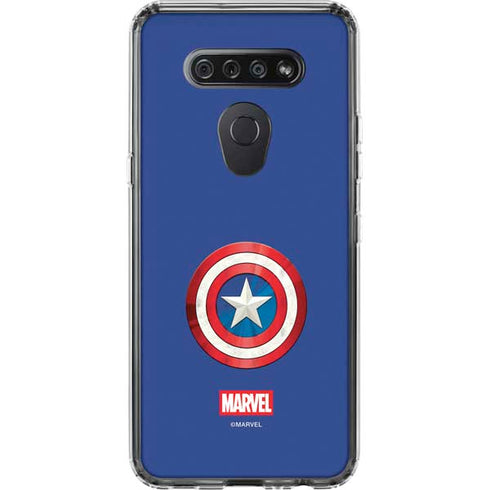 Marvel Captain America Shield LG K51/Q51 Clear Case