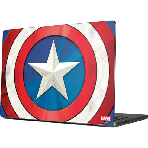 Marvel Captain America Shield MacBook Pro 14in (2021-24) Skin
