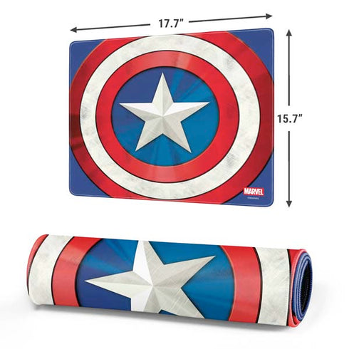 Marvel Captain America Shield Gaming Mouse Pad